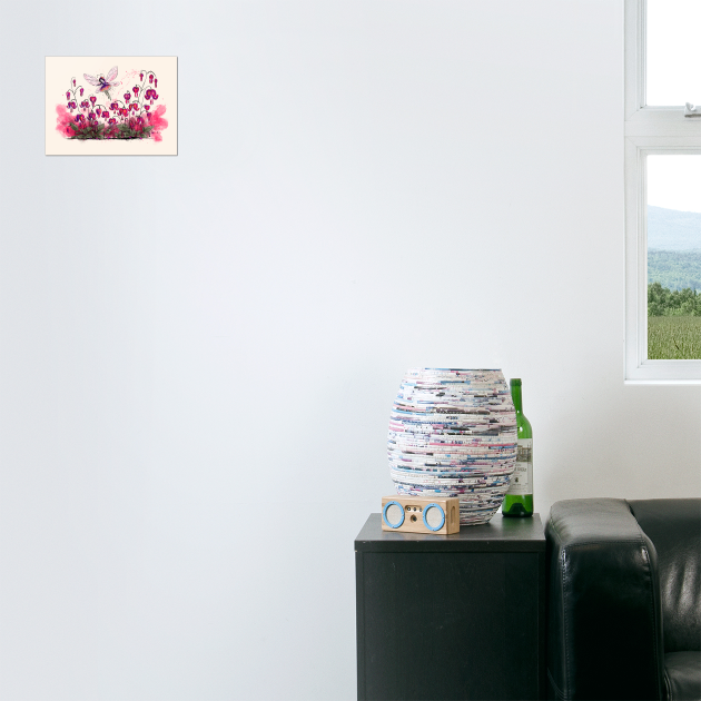 Bleeding Heart Fairy by H. R. Sinclair